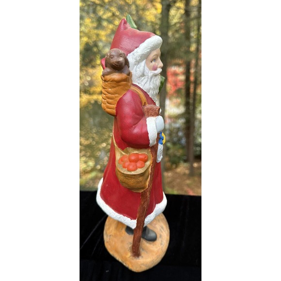 VTG Hand Painted Ceramic 11” Santa Claus/St Nicholas Provincial Mold USA -CH7 - Picture 7 of 11